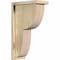 Ekena Millwork Crestline Rough Sawn Corbel w/Backplate, Douglas Fir, 6"W x 12"D x 20"H COR06X12X20CRE01RDF - alternate 1